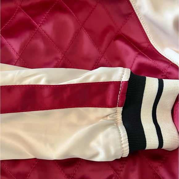 NWOT Express Reversible Embroidered Jacket. Size XS. - Picture 10 of 12